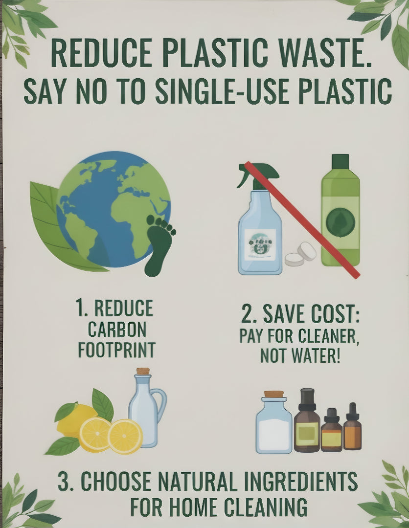 Ecopico floor cleaner (powder to liquid)