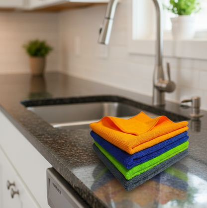 Microfiber kitchen towel (4 piece)