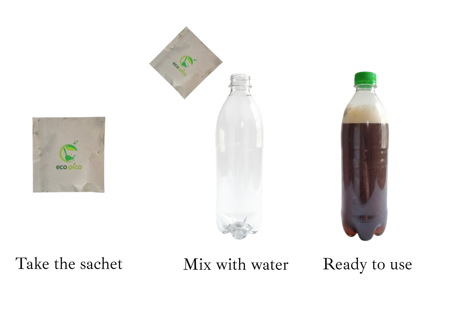 Reetha based floor cleaner - powder to liquid