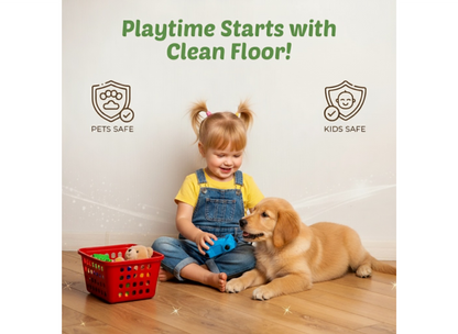 Reetha based floor cleaner - powder to liquid