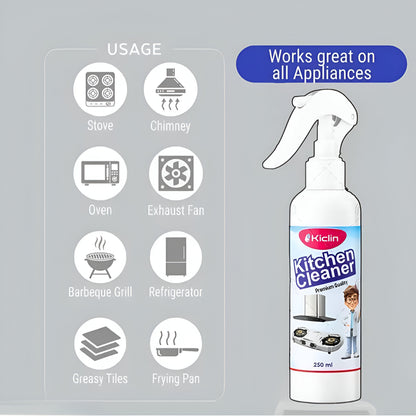 Kitchen oil & stain remover