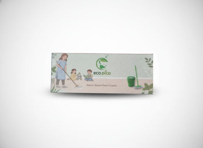 Reetha based floor cleaner - powder to liquid