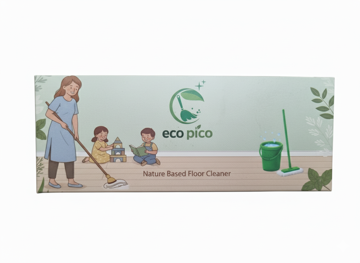 Ecopico floor cleaner (powder to liquid)